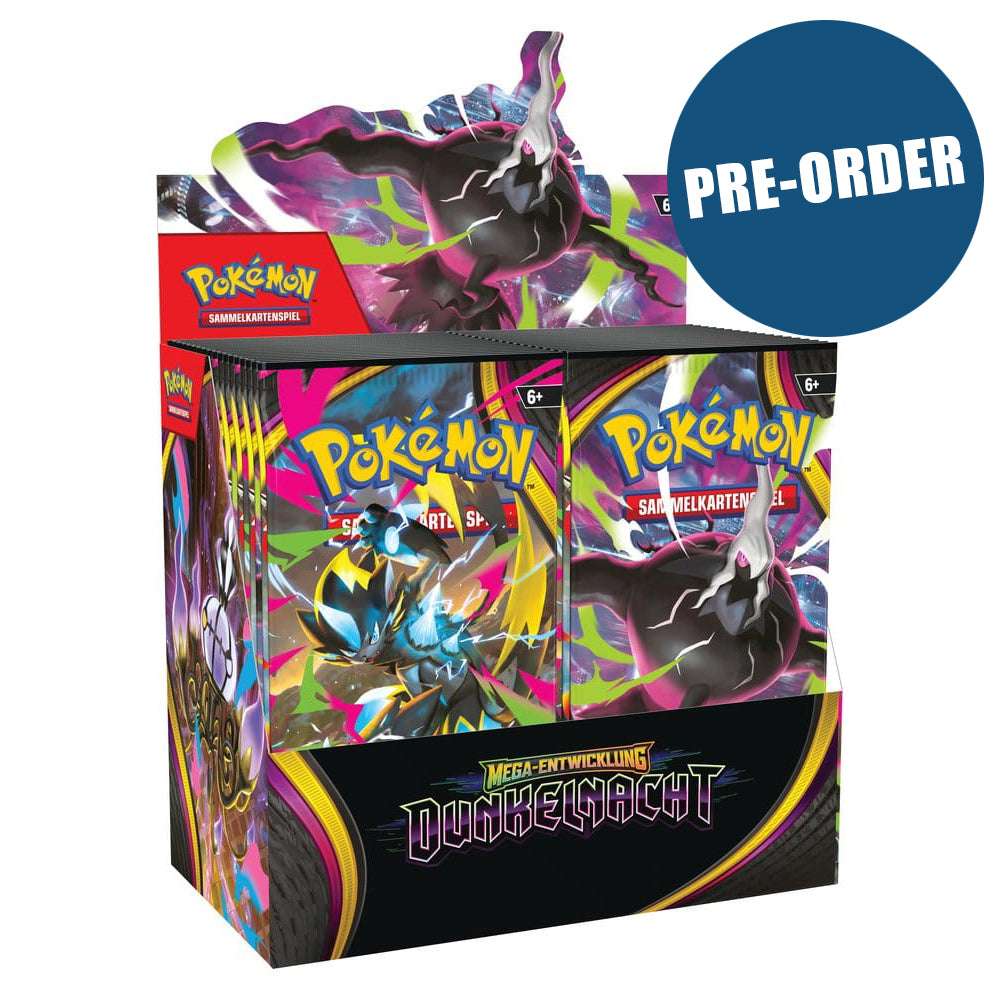 Pokemon TCG Mega-Entwicklung – Dunkelnacht Booster Display (36) *Deutsche Version* PRE-ORDER